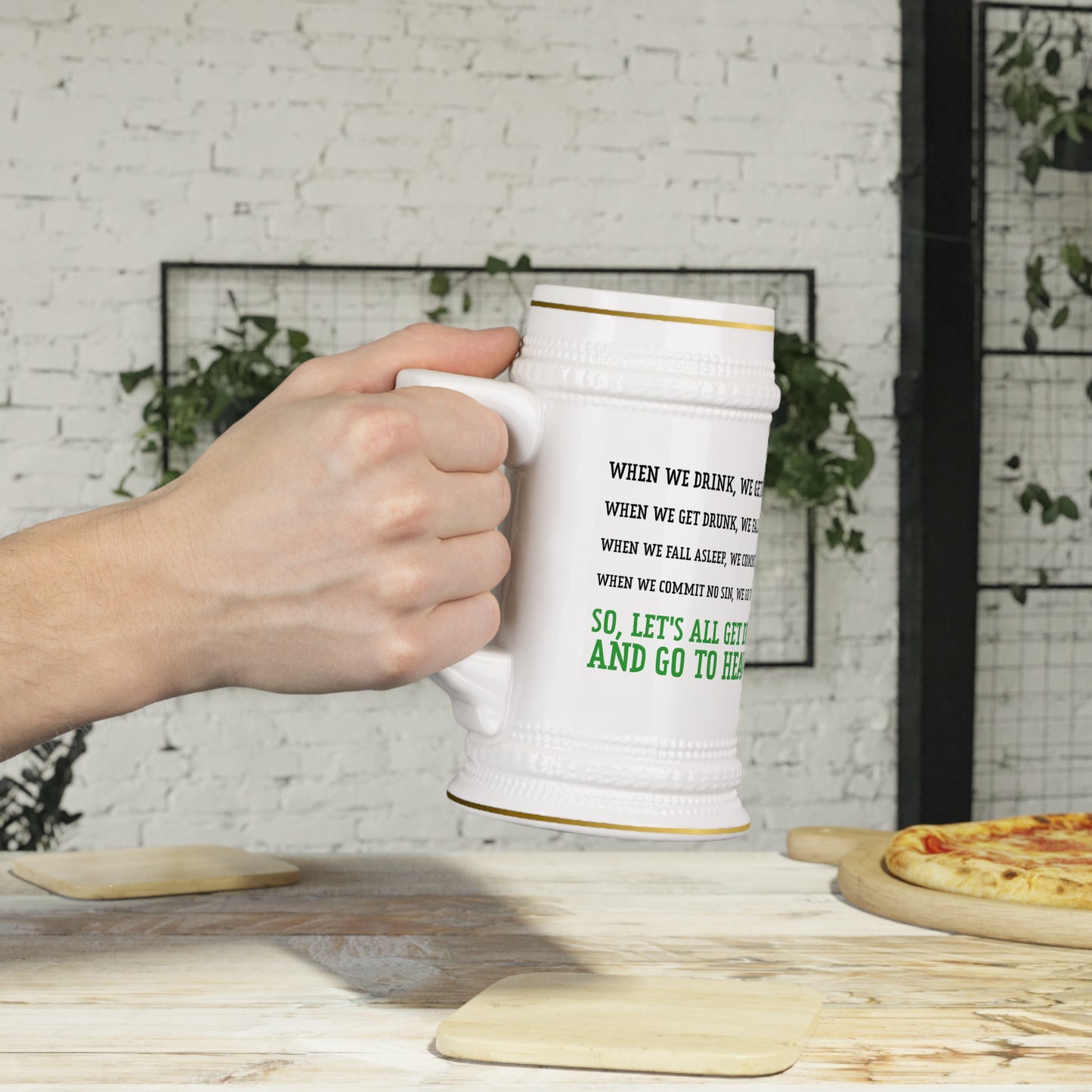 Leprechaun Beer Stein