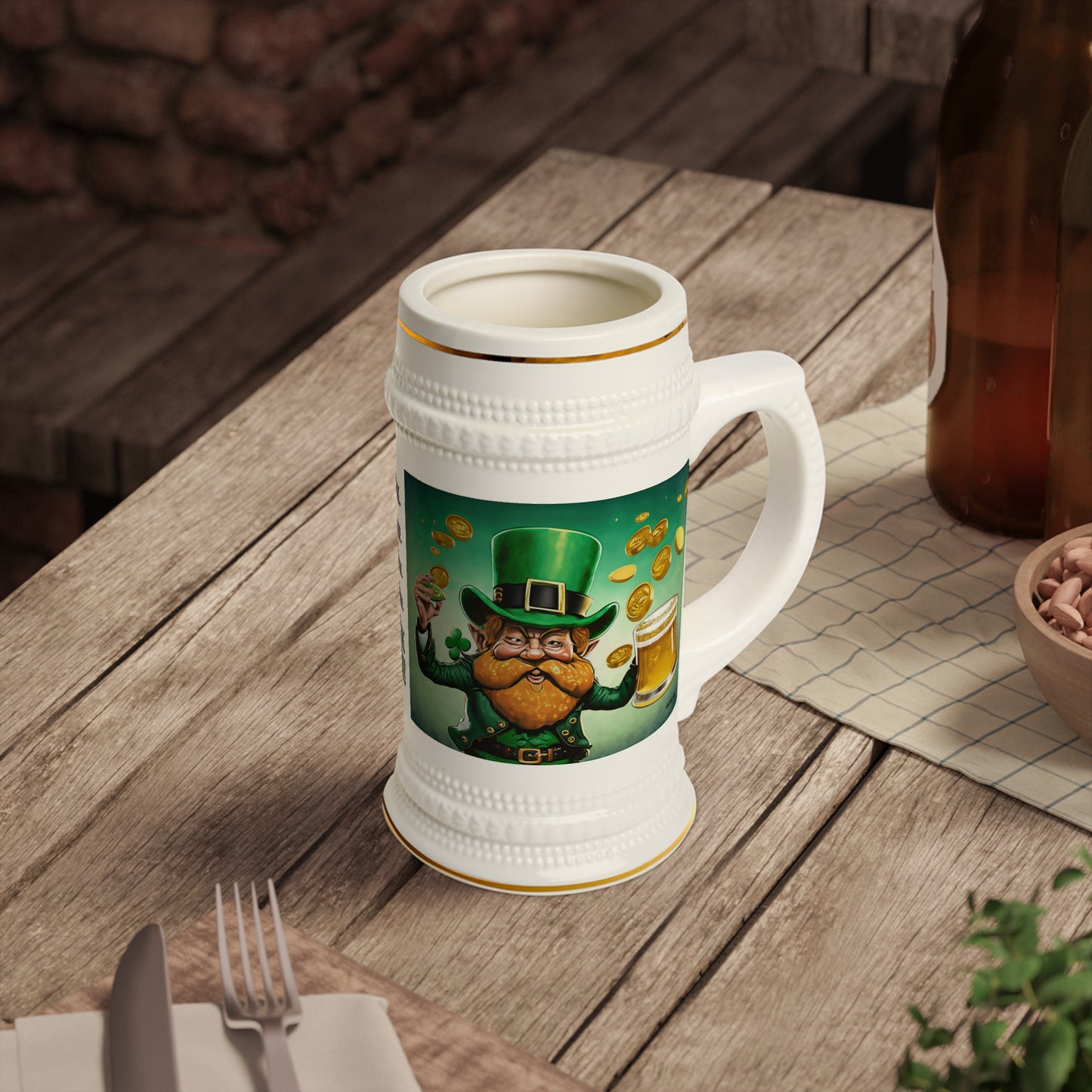 Leprechaun Beer Stein