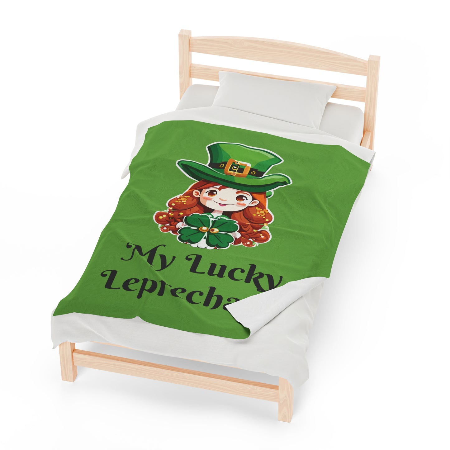 My Lucky Leprechaun Blanket - Girl