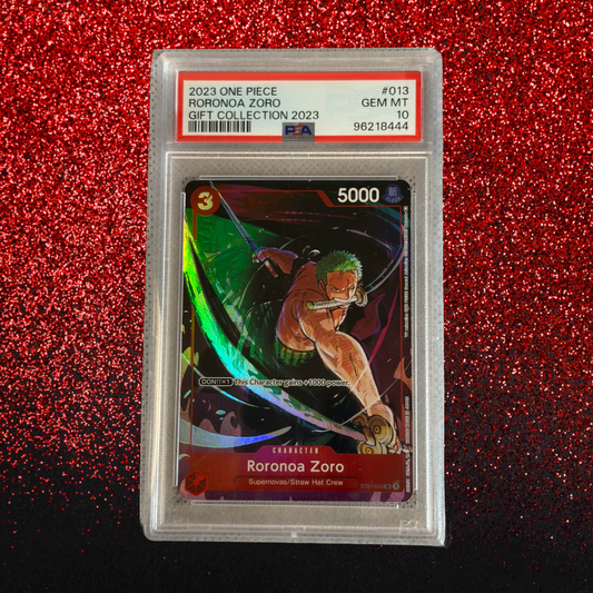 Roronoa Zoro #013 PSA 10 Gem Mint - 2023 One Piece Gift Collection 2023