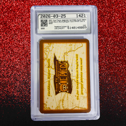 Stormy Rogue Town #FP31 CGC 9 - 2001 One Piece Carddass Hyper Battle Grand Box 4 (Japanese)