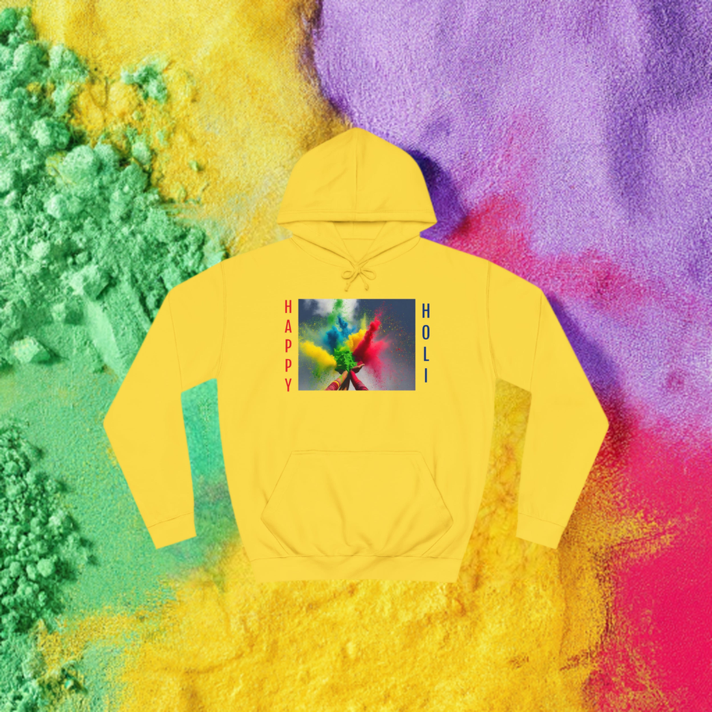 Happy Holi Gulah Hoodie